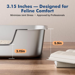 Qiuma stainless steel construction resists odors and scratches for long-lasting use