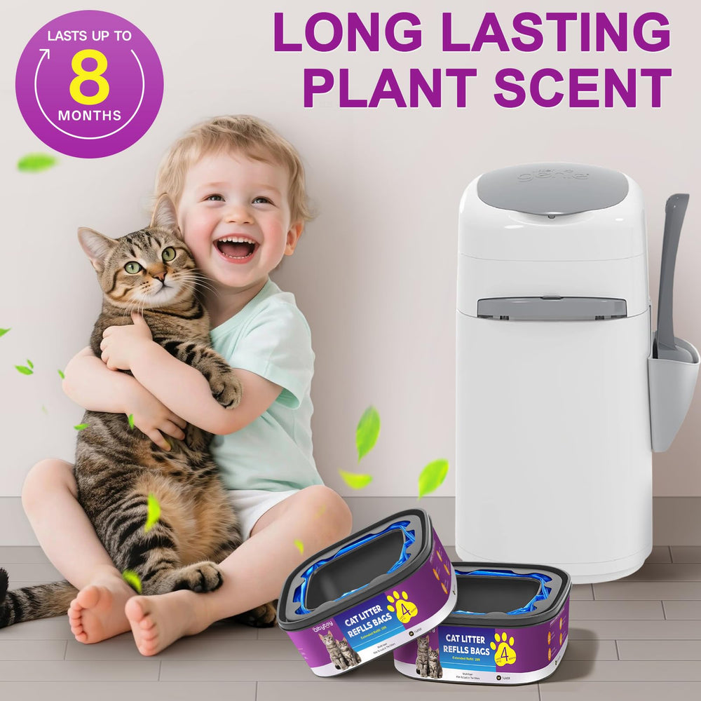 Qltytoy easy-to-use refill bag simplifies replacement and reduces waste.