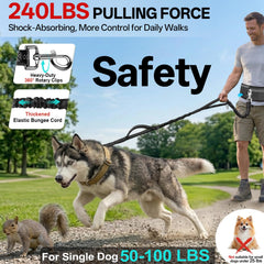 Qltytoy adjustable waist belt extends 57–75 inches for flexible outdoor walks