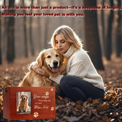 QMoveltyF paw print keychain keepsake helps keep memories close.
