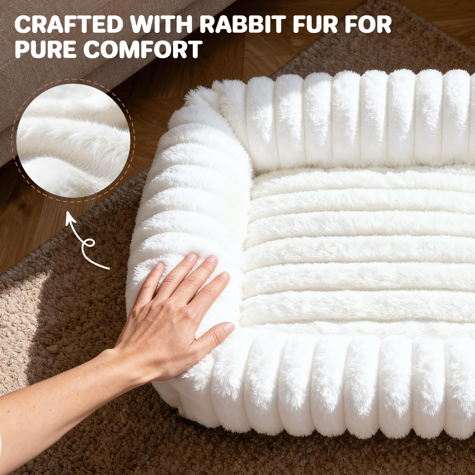 QOKO cloud-like fill interior for soft, nap-friendly lounging