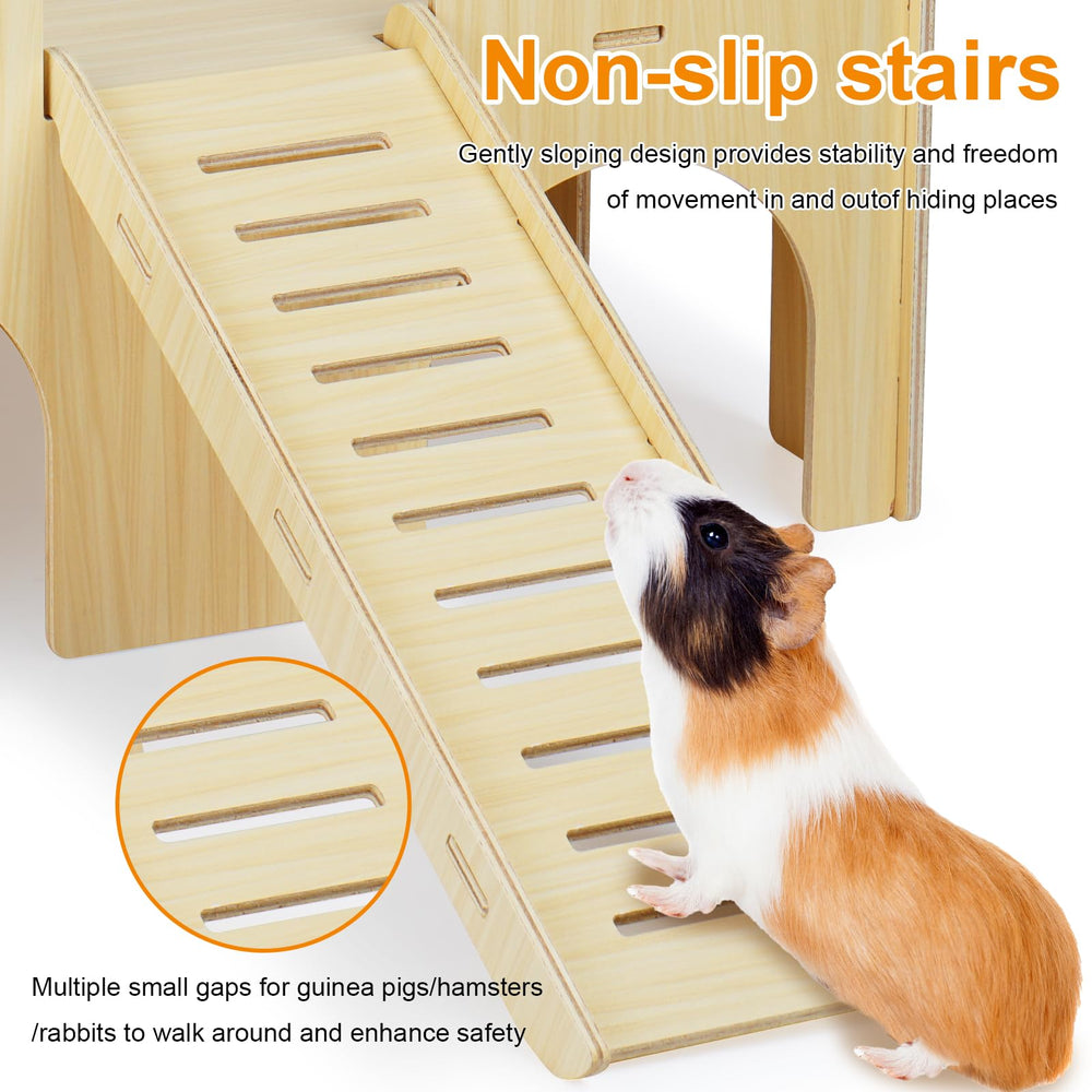 Qorviana staircase connection design reducing tension for safer movement