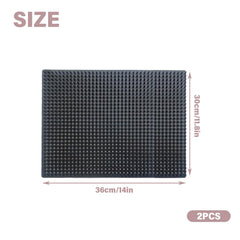 QoTang two-piece set includes installation nails for easy wood mounting.
