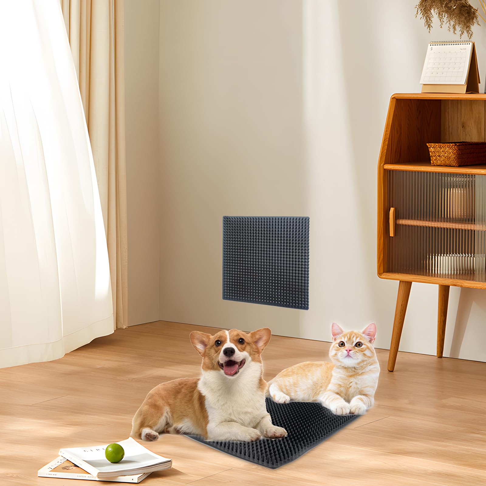 QoTang wall-mount ready pad saves space while keeping a neat setup.