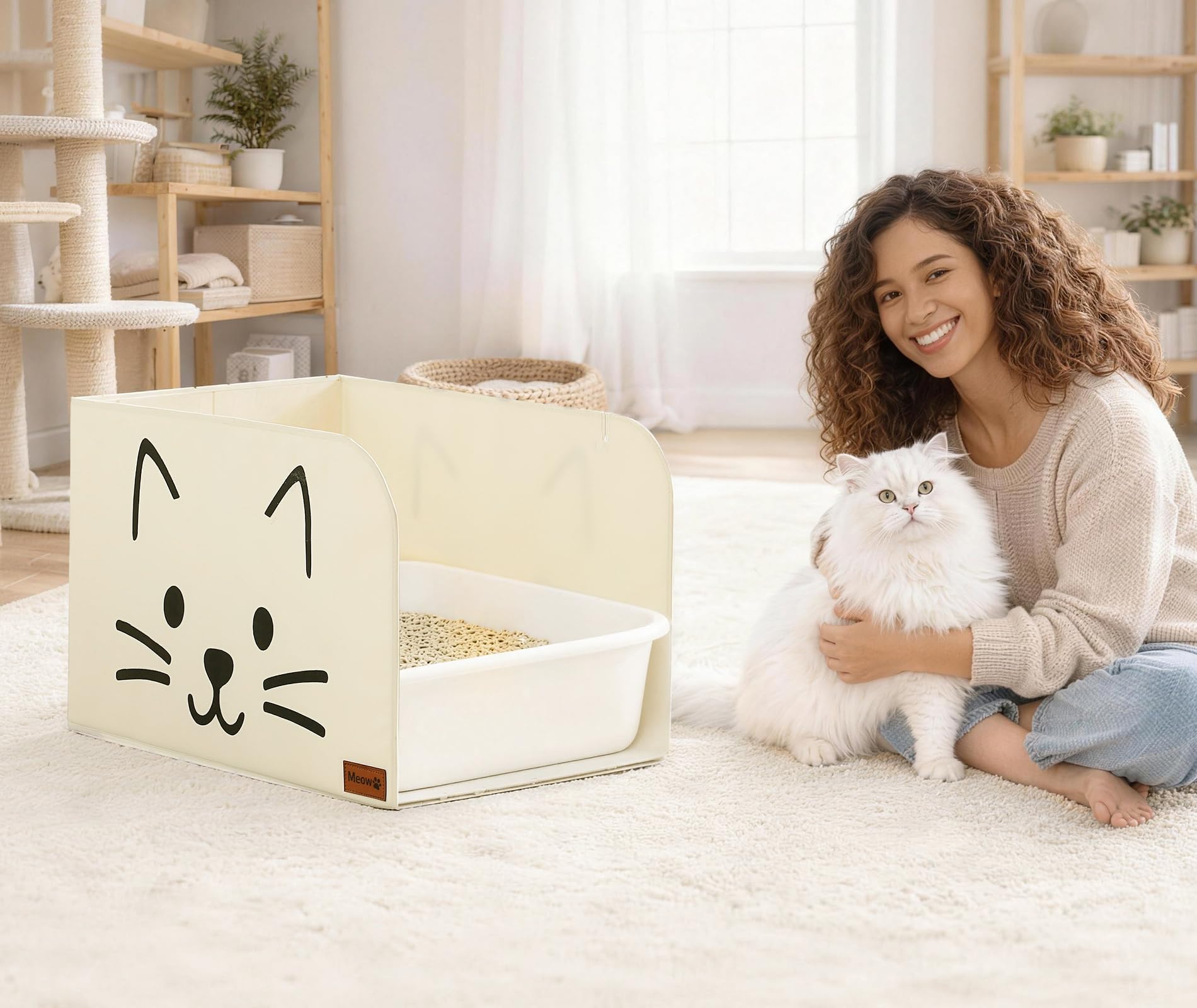 Qozary easy-clean surface simplifies maintenance.