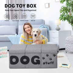 Qozary box features a dust-proof lid to keep toys clean.