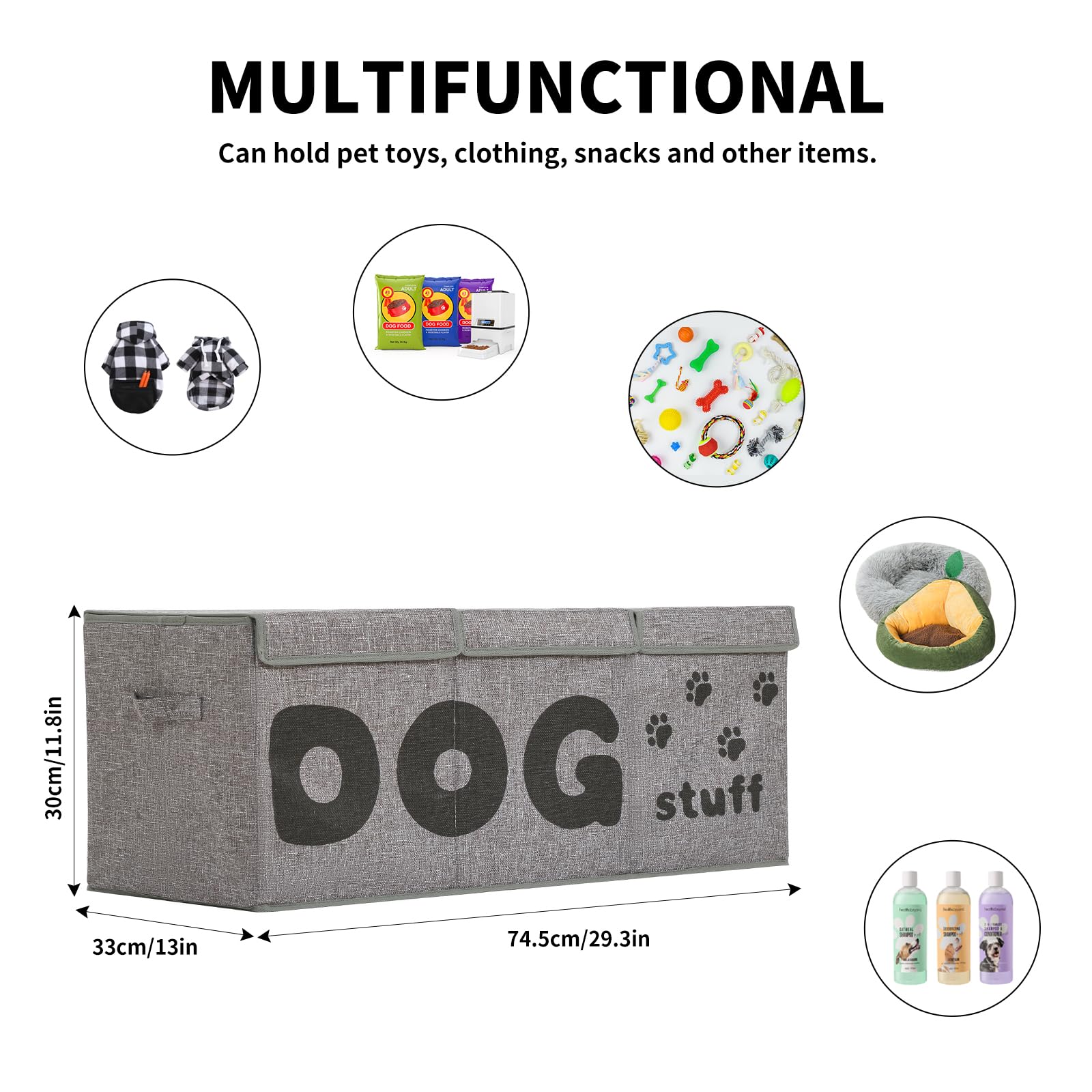 Removable dividers in the Qozary box allow flexible organization.