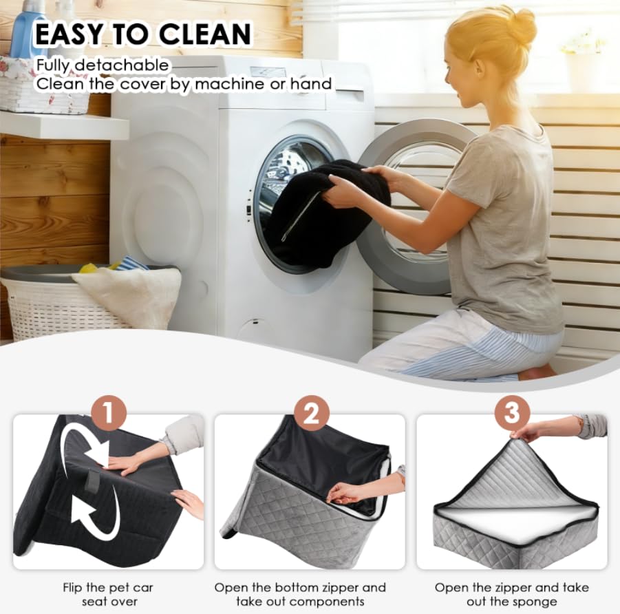QPK Detachable washable cover for quick cleaning