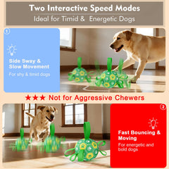 Qraxond bouncing ball triggers on touch, ideal for indoor or outdoor games.