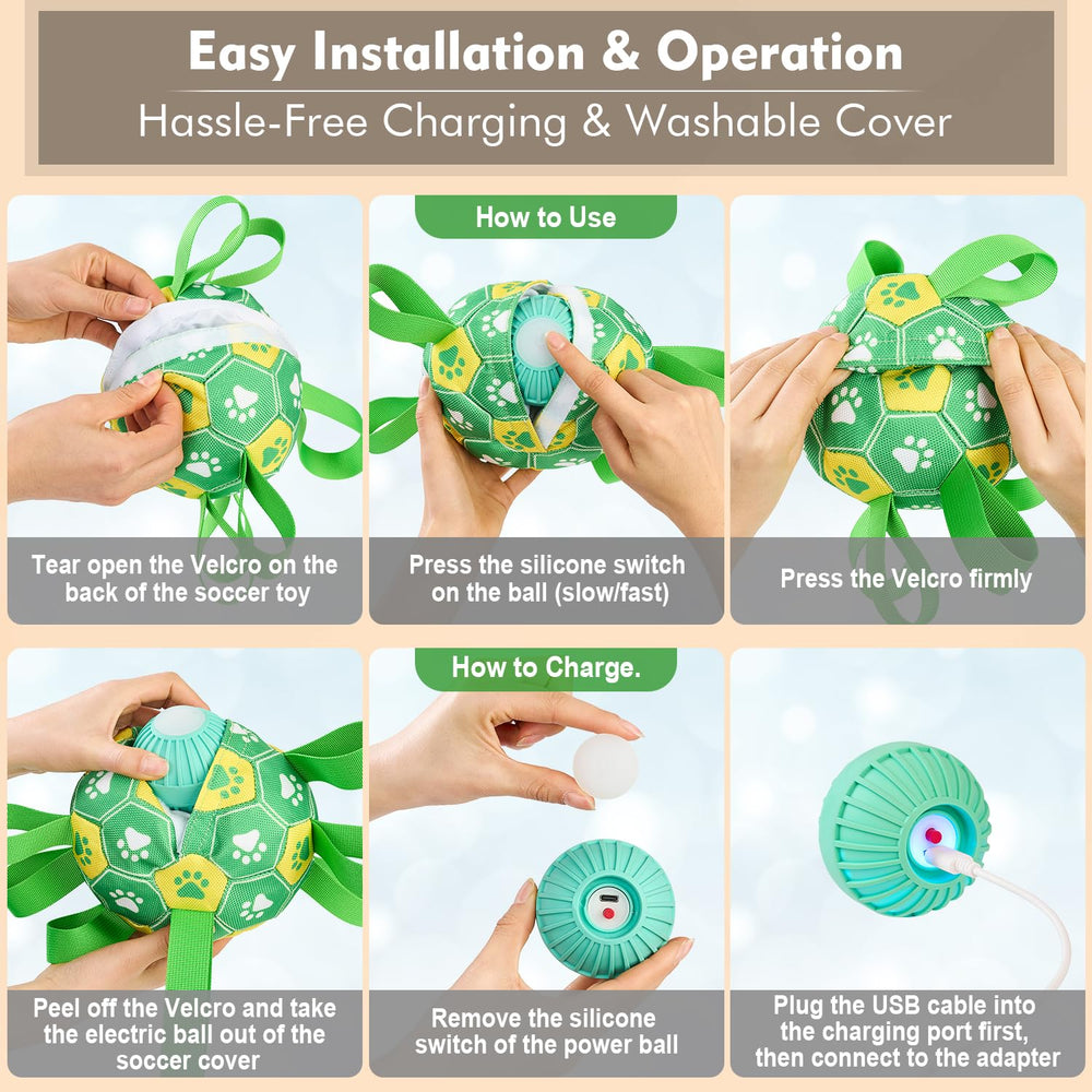 Qraxond IP54 rated ball resists water and dust for outdoor play.