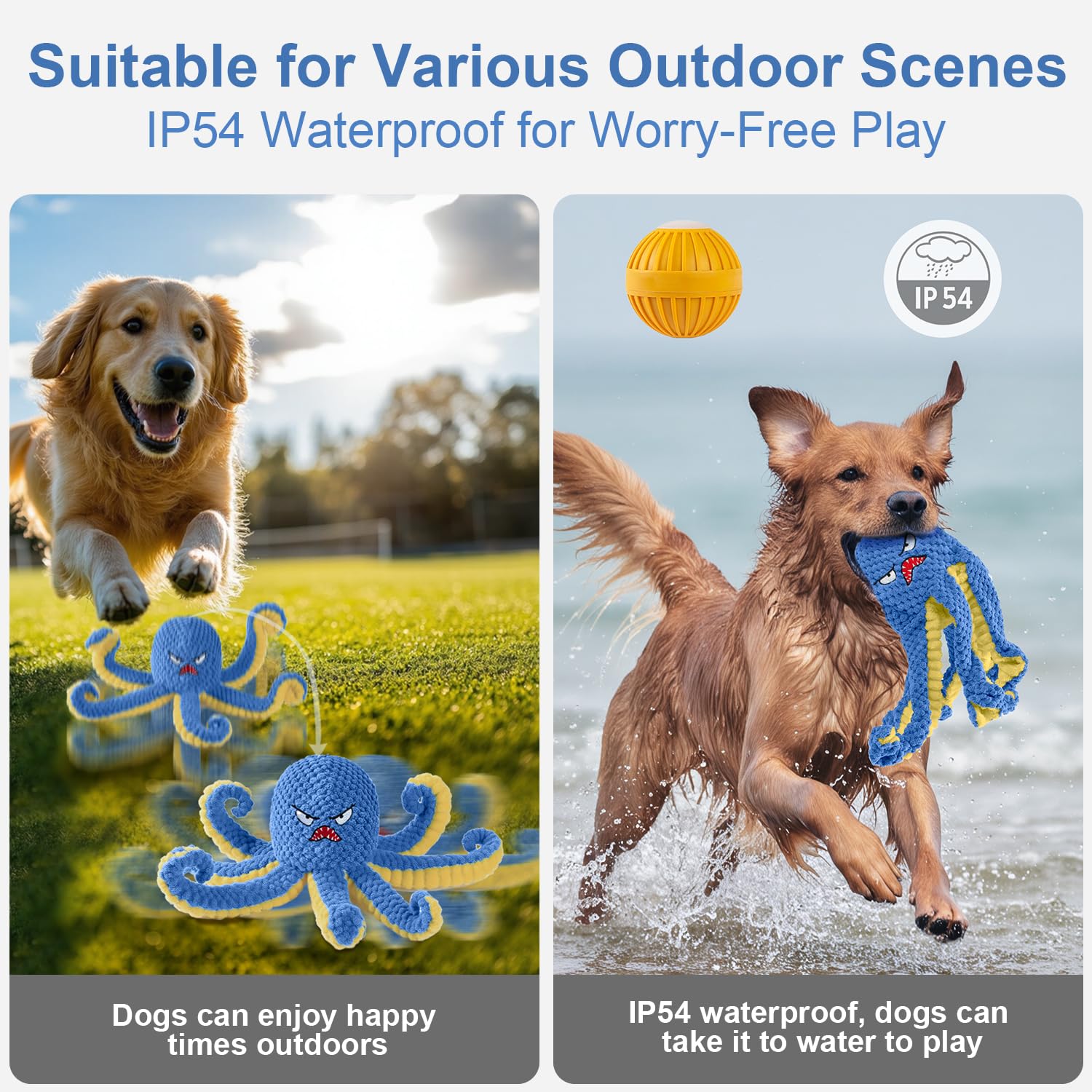 Qraxond IP54 waterproof toy for outdoor play