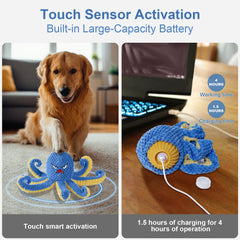 Qraxond motion sensor toy auto-bounces after touch