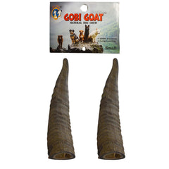 QT Dog Gobi Goat Horn chew close-up highlighting texture for dental scraping