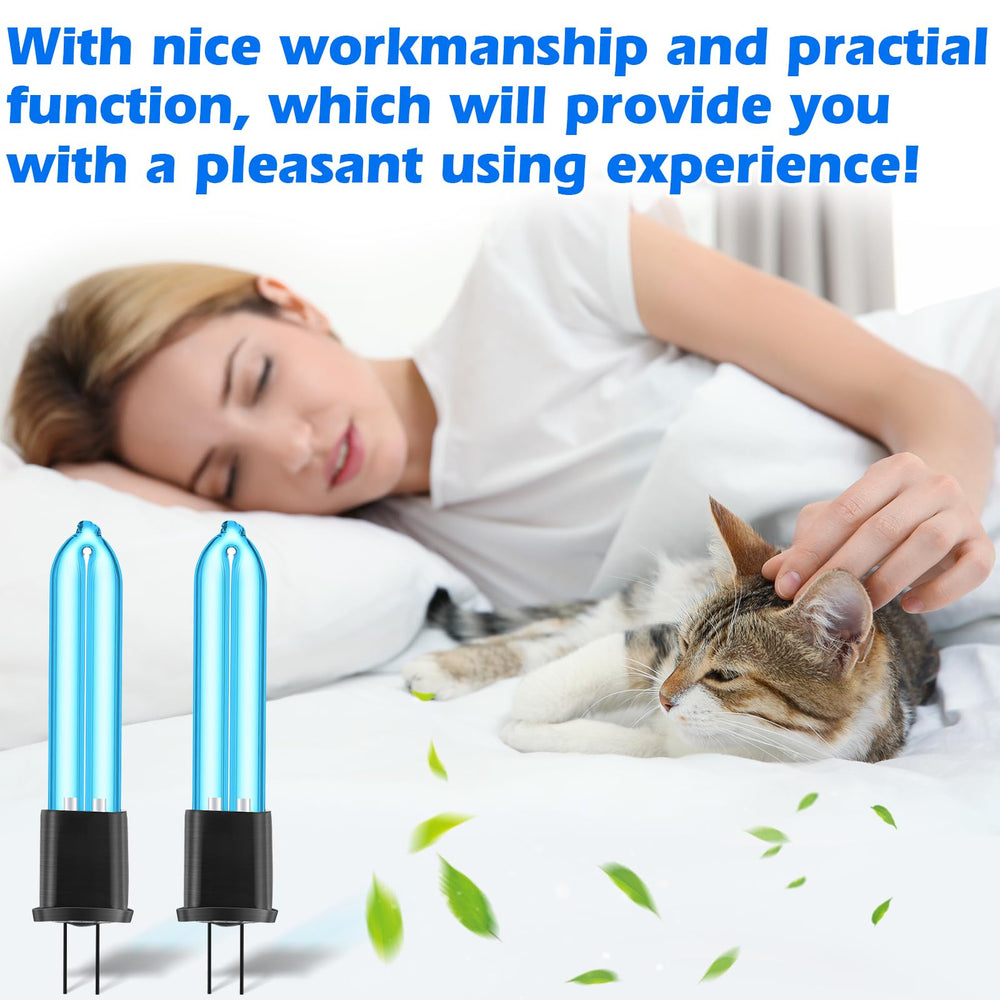 Qualirey ozone-free UV-C bulb for Clarifion ODRx safe in homes