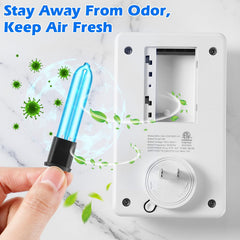 Qualirey UV-C bulbs for Clarifion ODRx close-up of replacement bulbs for odor control
