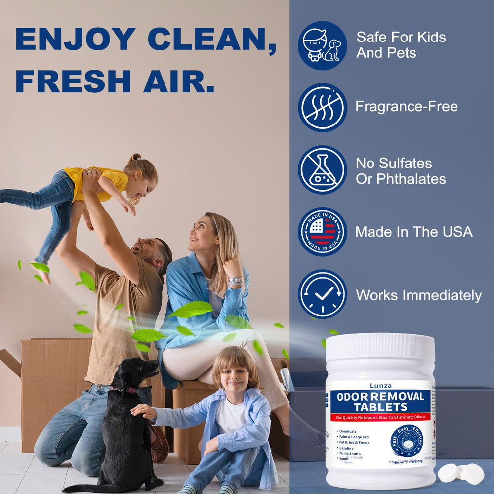QUBIT rental space odor removal for fresh, neutral air
