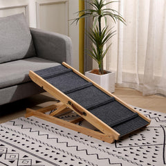 QUCHRYO five-level pet steps offer adjustable height for beds and couches.