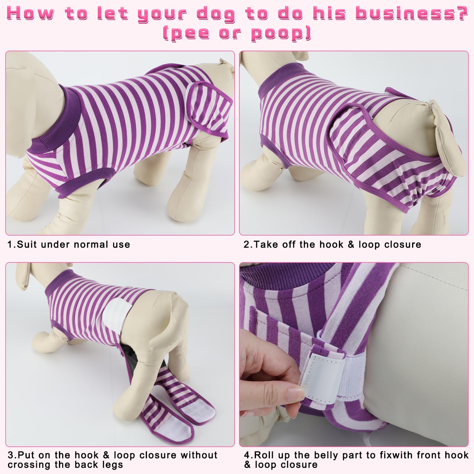 QUEARN cone-collar alternative lets dogs move and eat freely