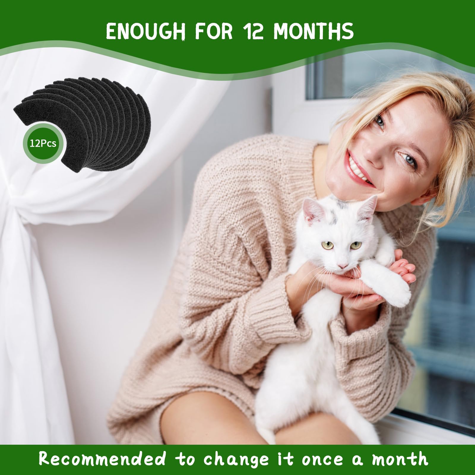QUEARN home air freshening with activated carbon filtration.