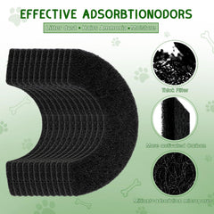 QUEARN odor-control carbon pad traps smells and supports a cleaner living space.