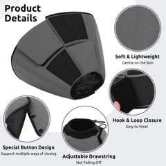 Queenmore cone XL shows protective design to prevent licking and scratching.