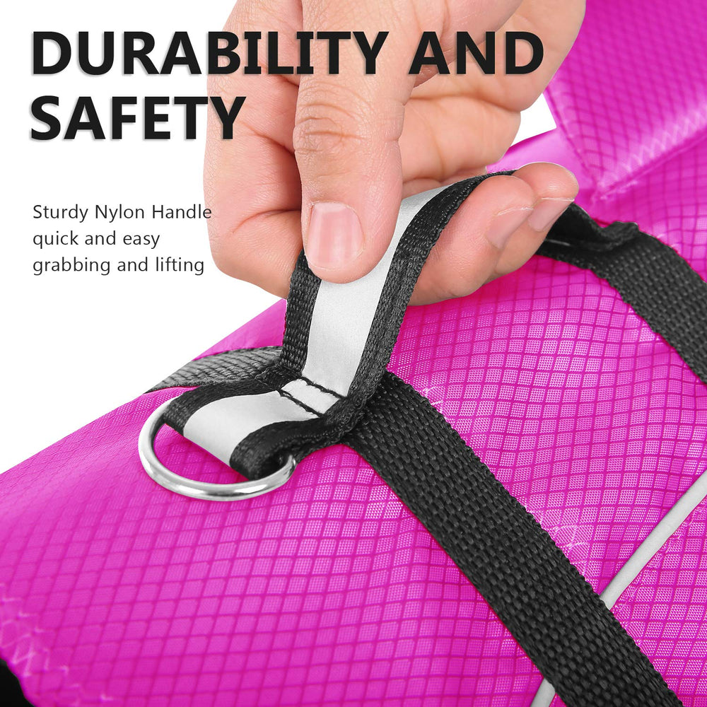 Queenmore life jacket reflective-accents enhance visibility in low light.