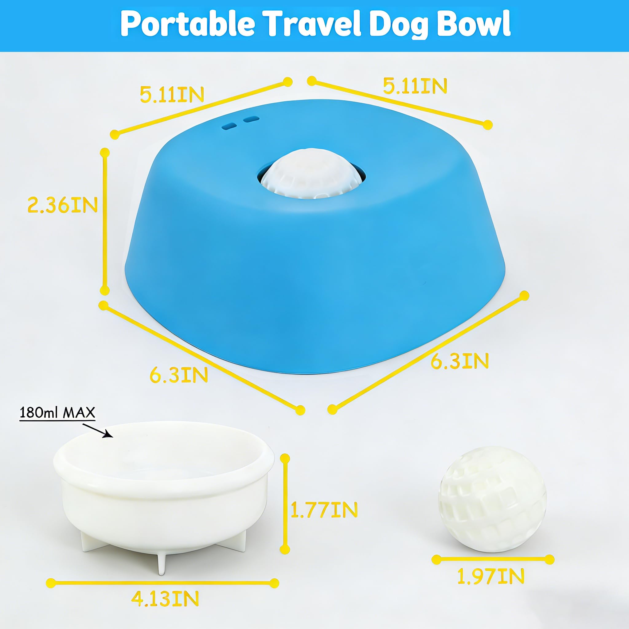Quibbi bowl suits small to large dogs for shared mealtimes