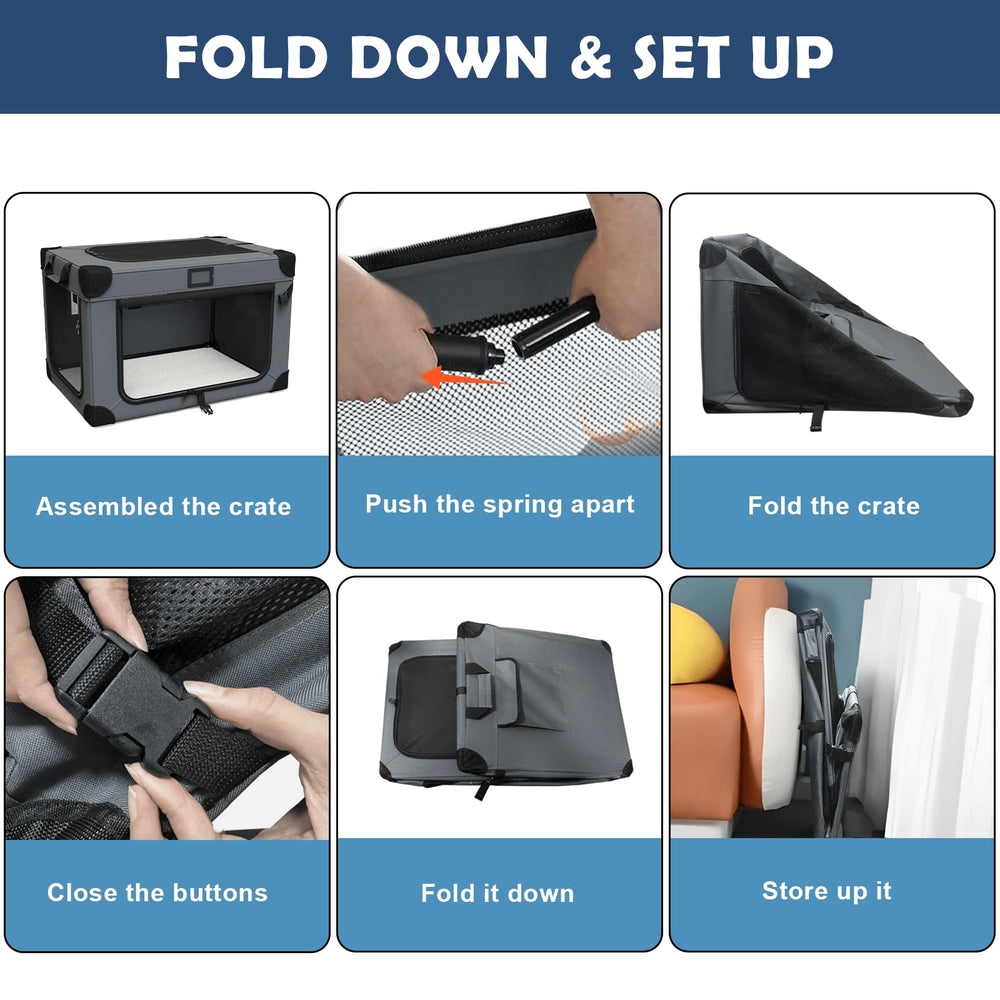 Folding travel bowls included for on-the-go meals with QUIBBLICK crate.