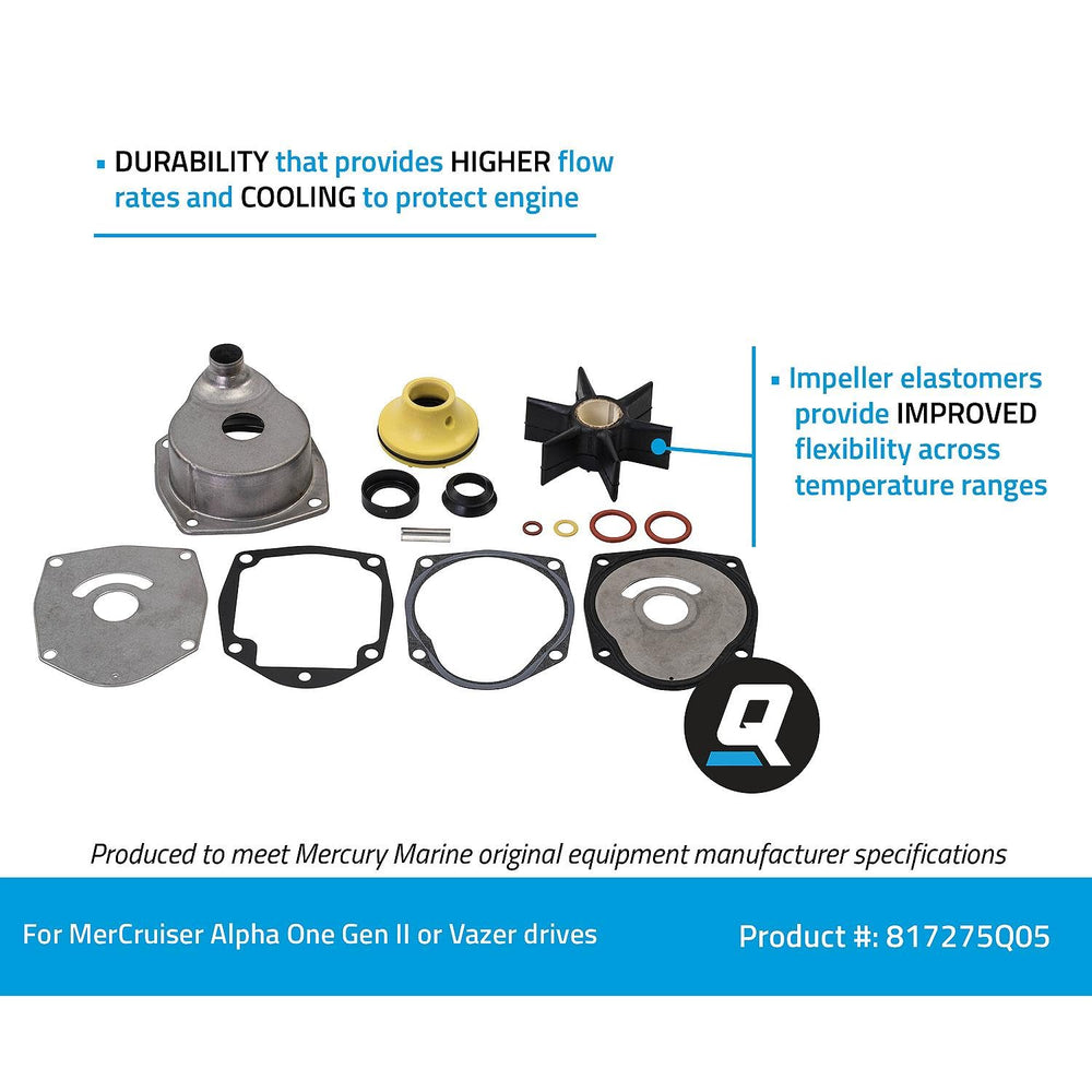 Quicksilver MerCruiser Alpha One Gen II compatibility for OEM-style repair.