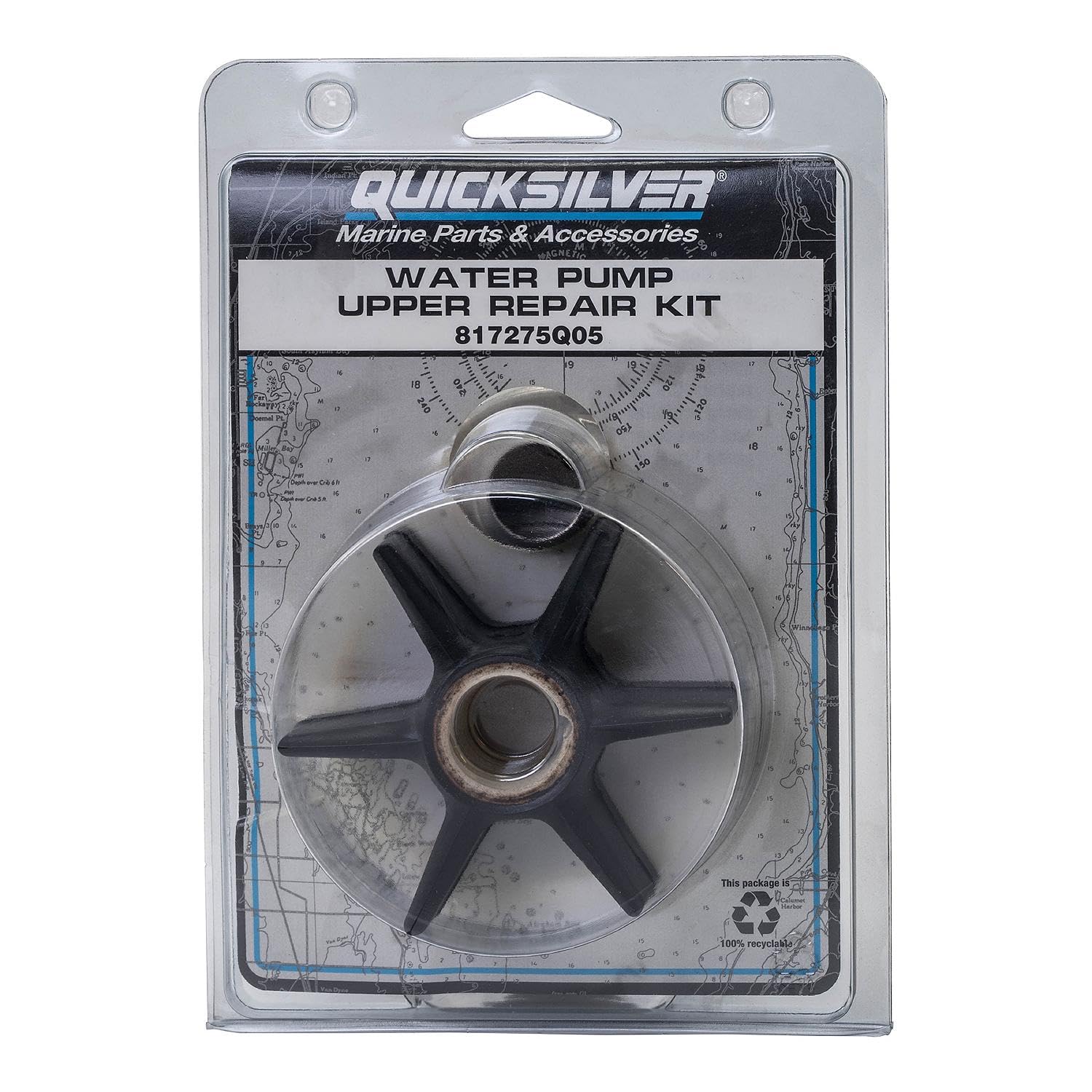 Quicksilver water guide fittings support precise alignment during installation.
