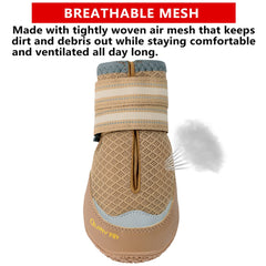 QUMY non-slip sole provides traction on hard floors for confident steps