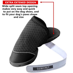QUMY adjustable reflective strap ensures secure fit and night visibility.