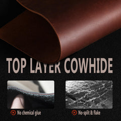 QUMY leather leash with soft handle reduces hand fatigue during pulls