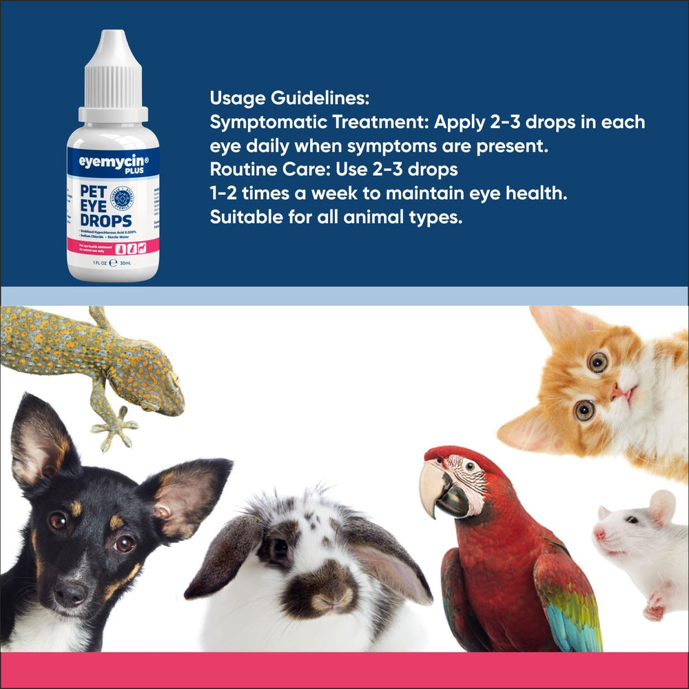 QUQU Natural Eyemycin convenient use for indoor and outdoor pets.
