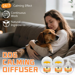QUSUKO dog pheromone diffuser refill bottles set of six ready for easy replacement.