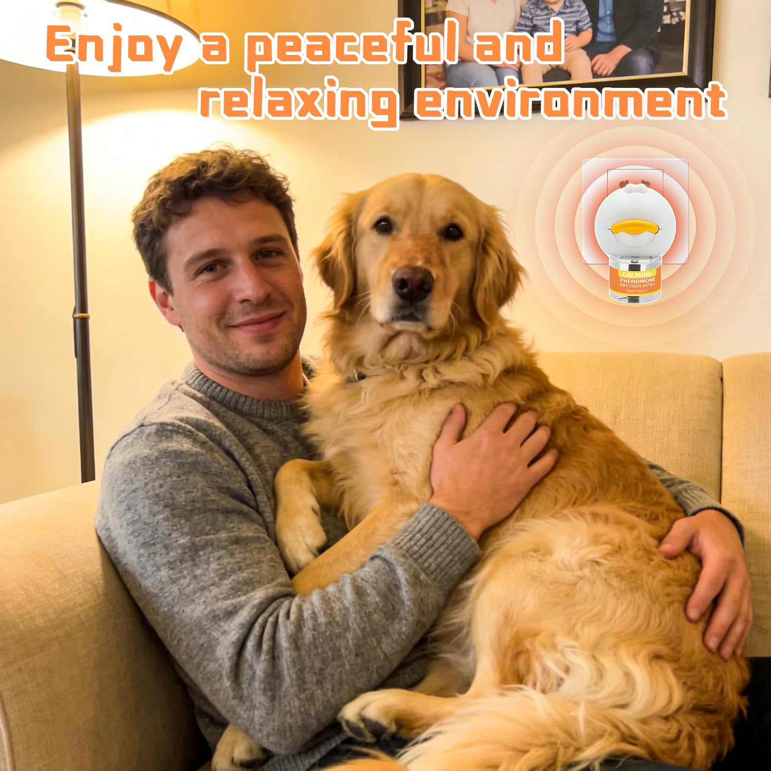 QUSUKO diffuser is veterinarian-recommended and drug-free for dogs of all ages.