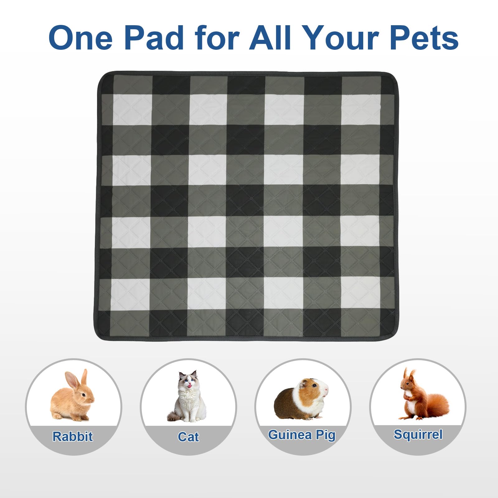 QUWOU reusable dog pads reduce waste and disposal costs.
