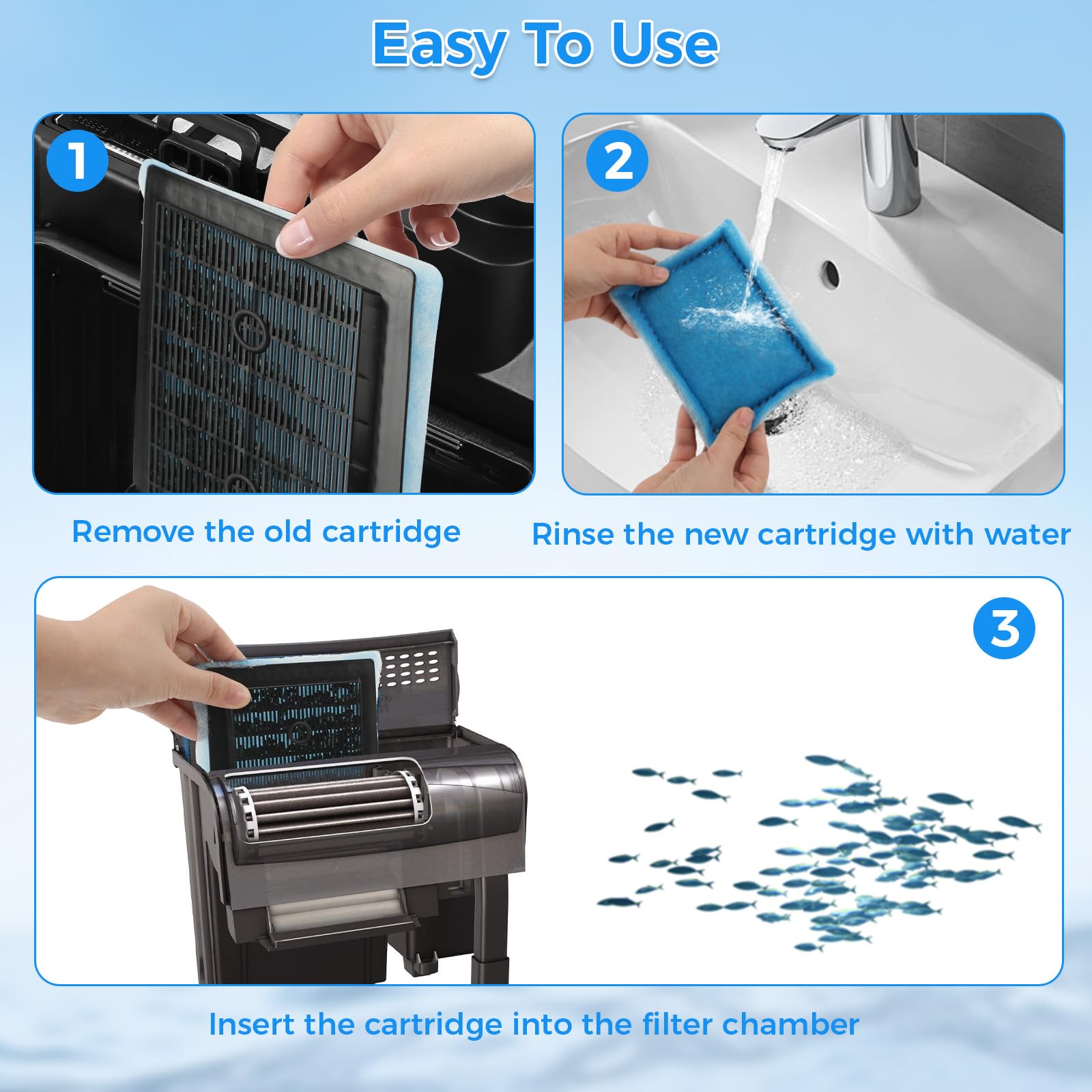 Qwakay ABS mesh ensures optimal contact with water.