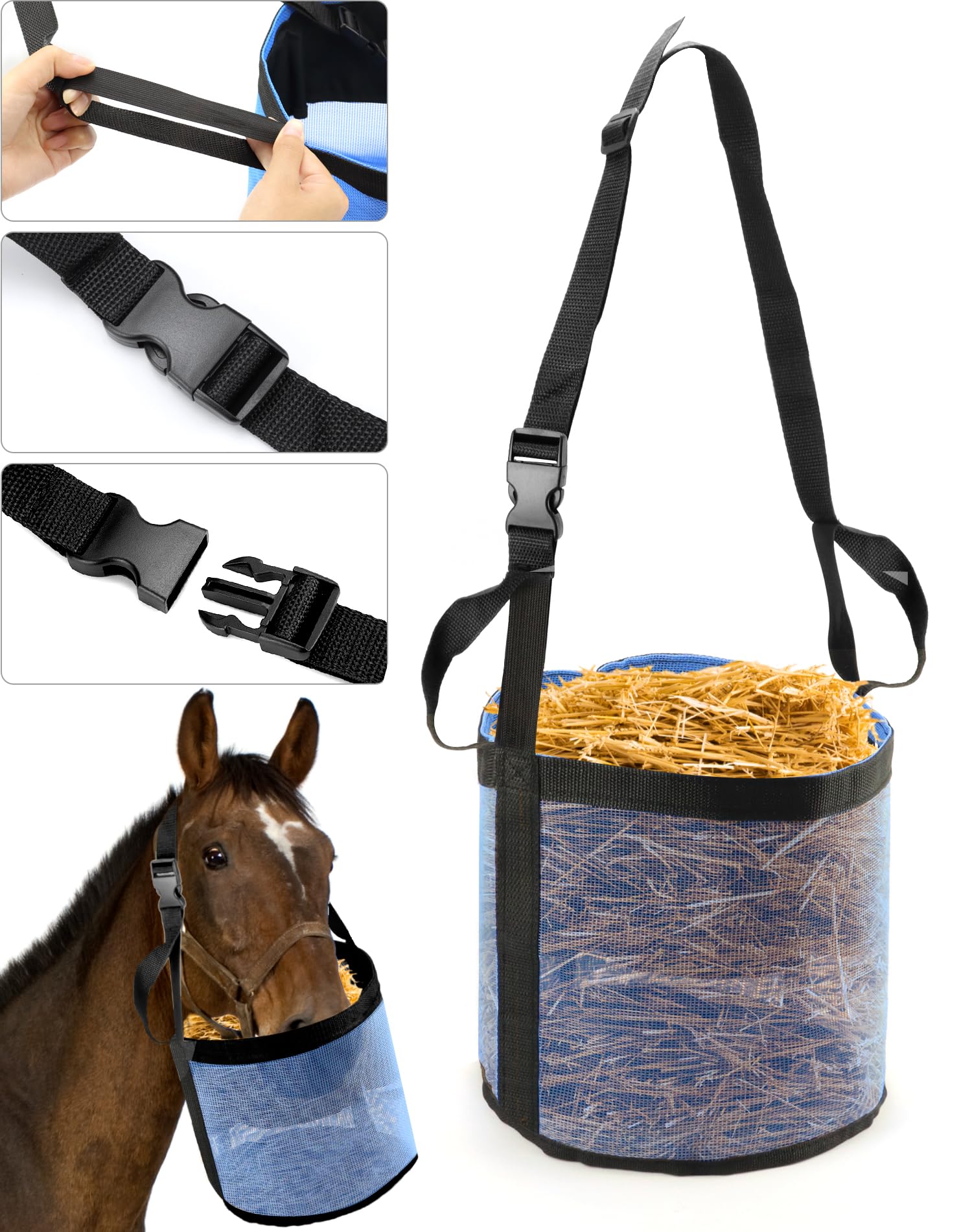 QWORK no-waste lip design helps reduce grain fallout during head movements.