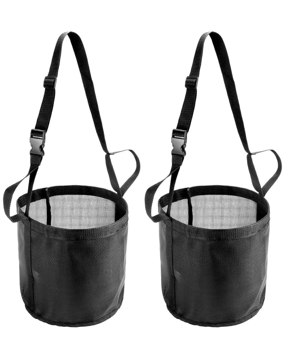 QWORK feed bag designed for drafts and warmbloods with secure fit.