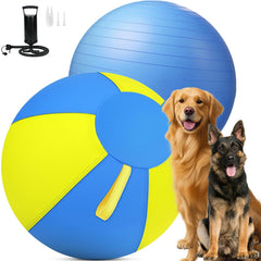 QWV 18 inch herding ball cover closeup for long-lasting play
