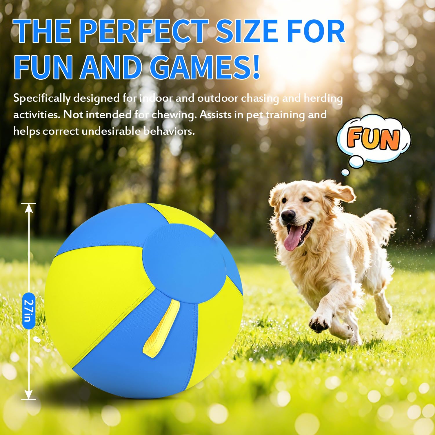 QWV gift-ready dog toy for high-energy companions