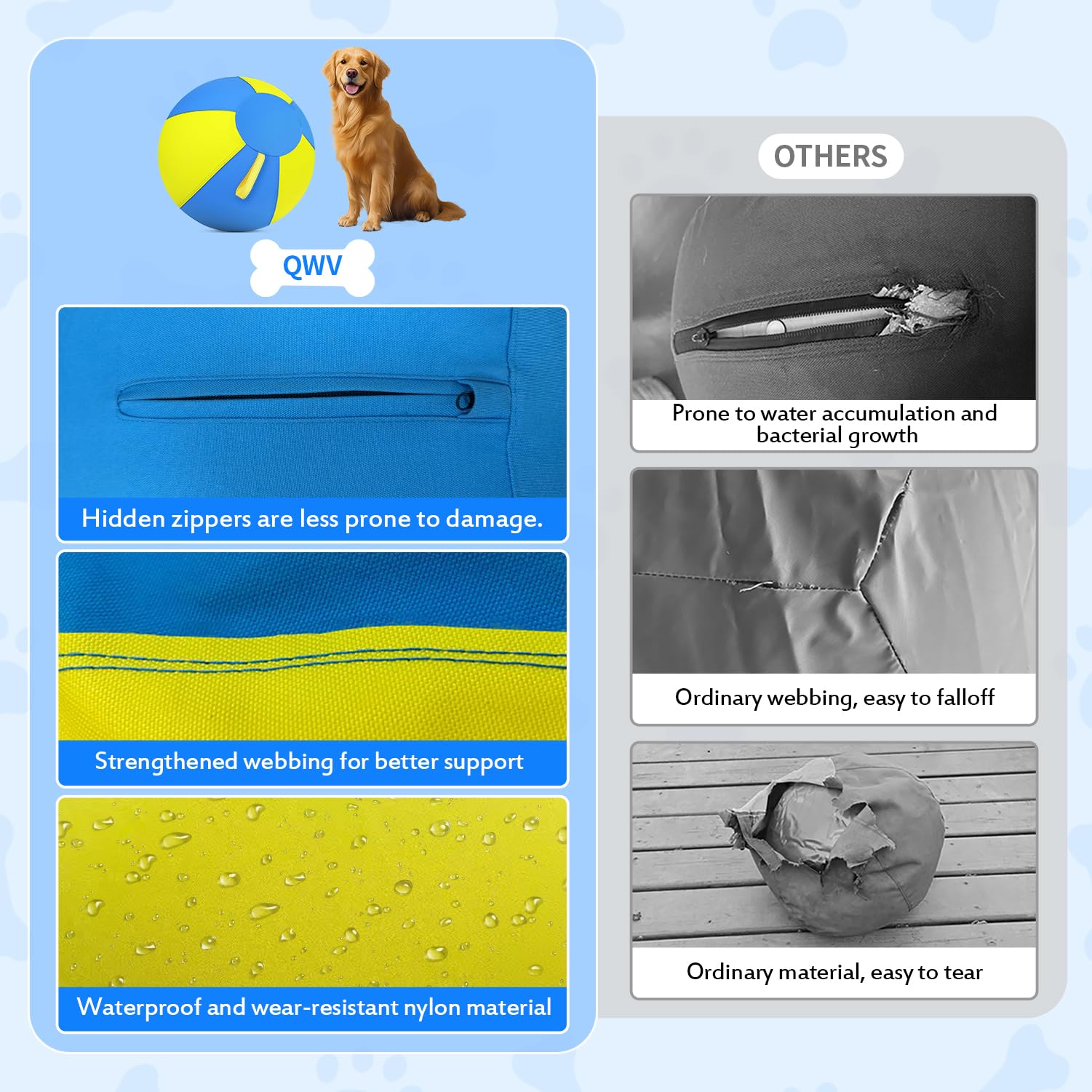 QWV interactive agility training in the backyard