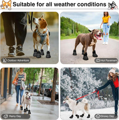 QXAPA non-slip sole provides secure traction on wet or icy surfaces.