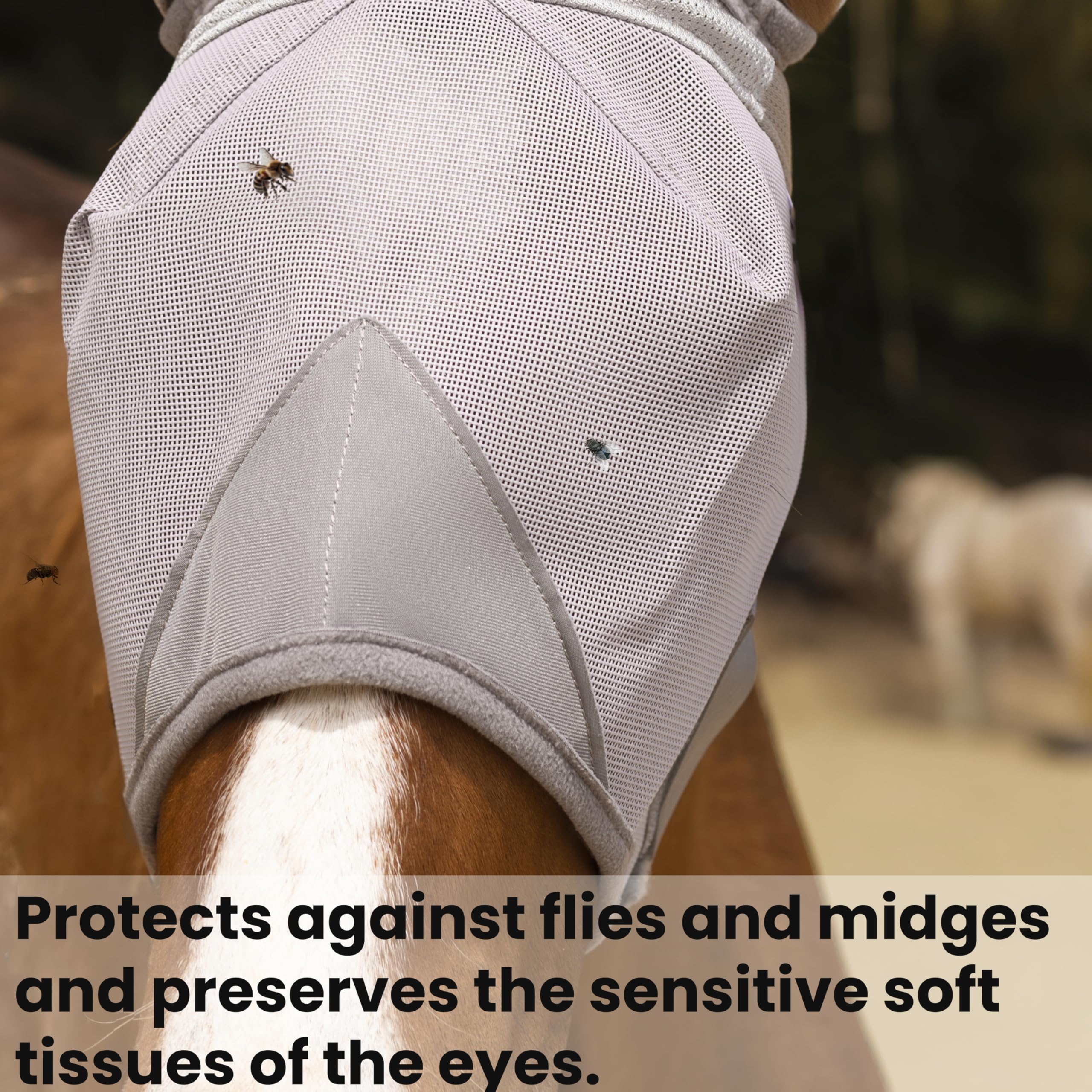 Raalitego eye-area ventilation design keeps sensitive zones cool during healing.
