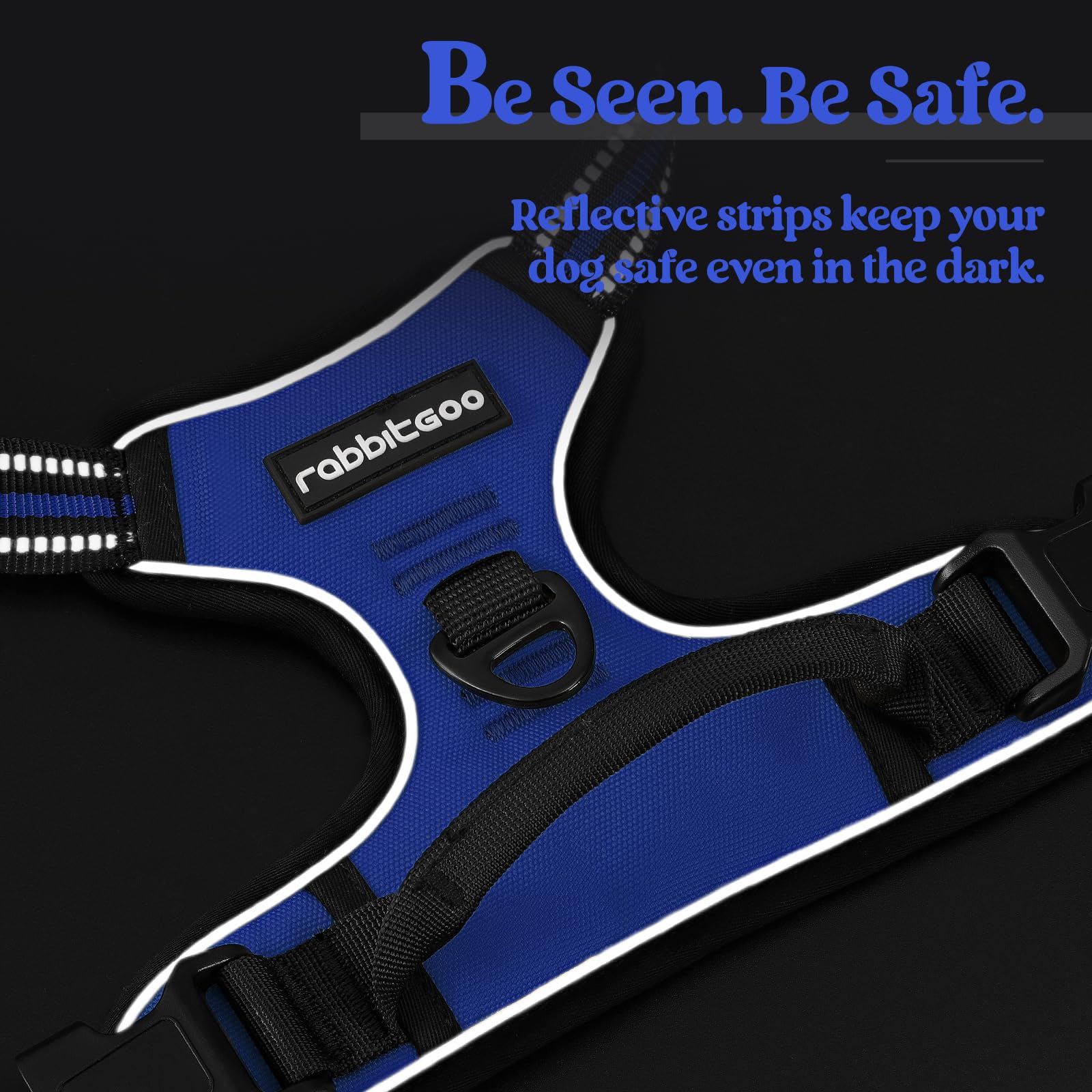 Rabbitgoo adjustable four-strap system ensures a secure growing fit.