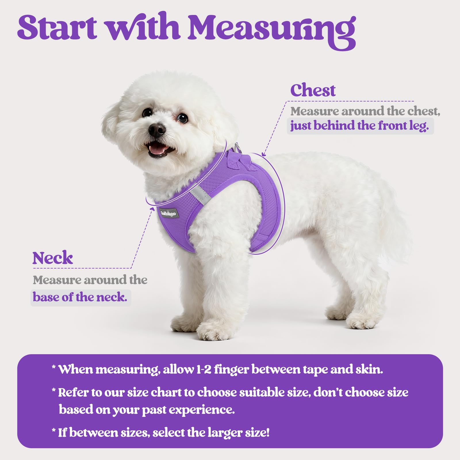 Rabbitgoo breathable mesh keeps your pup cool on outdoor adventures.