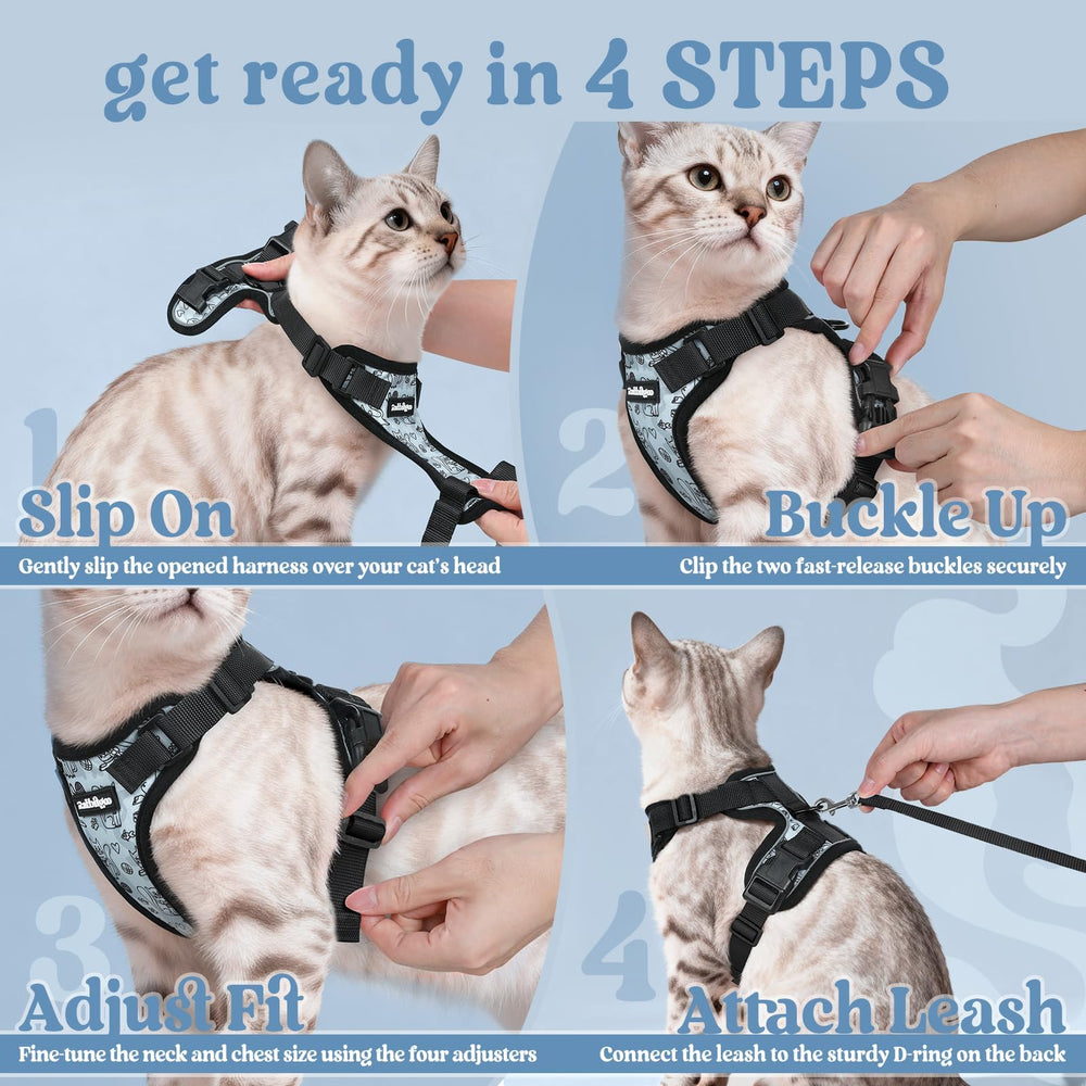 Rabbitgoo 4.9 ft leash included for flexible outdoor exploration.