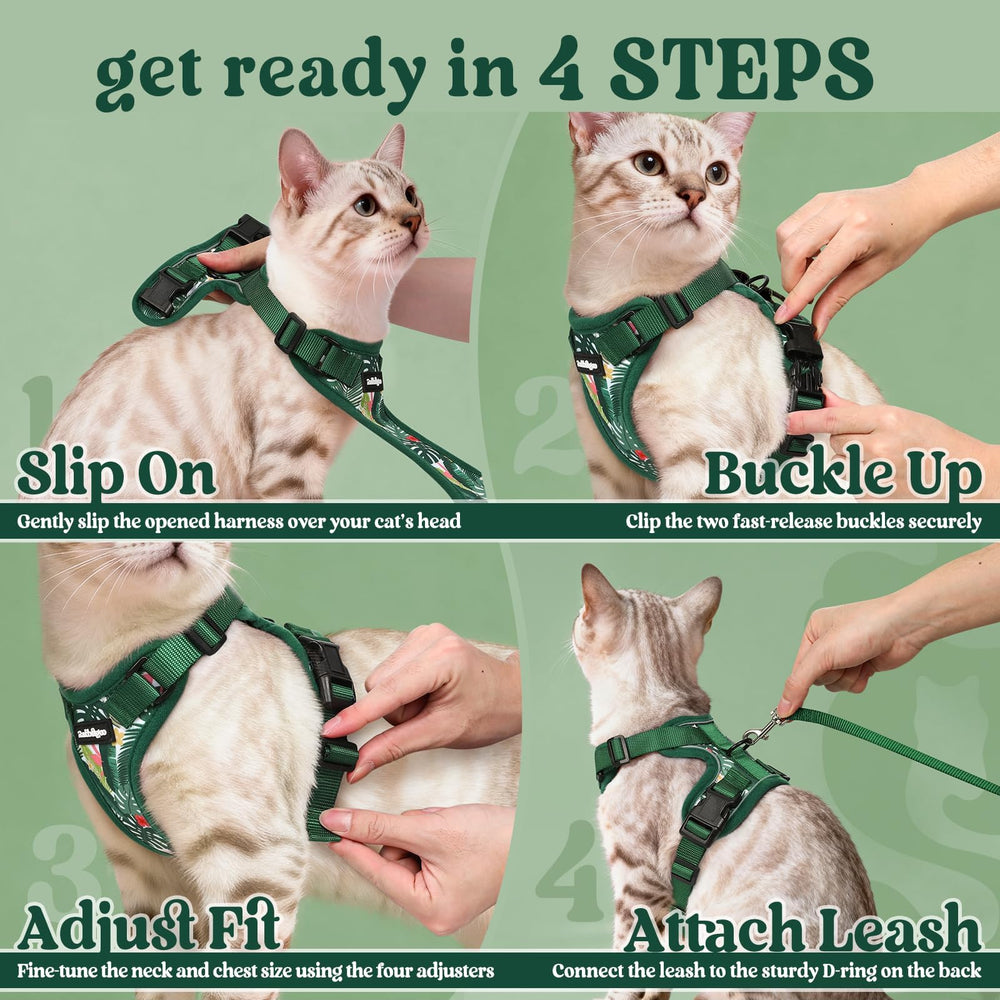 Quick-release buckles offer easy on and off