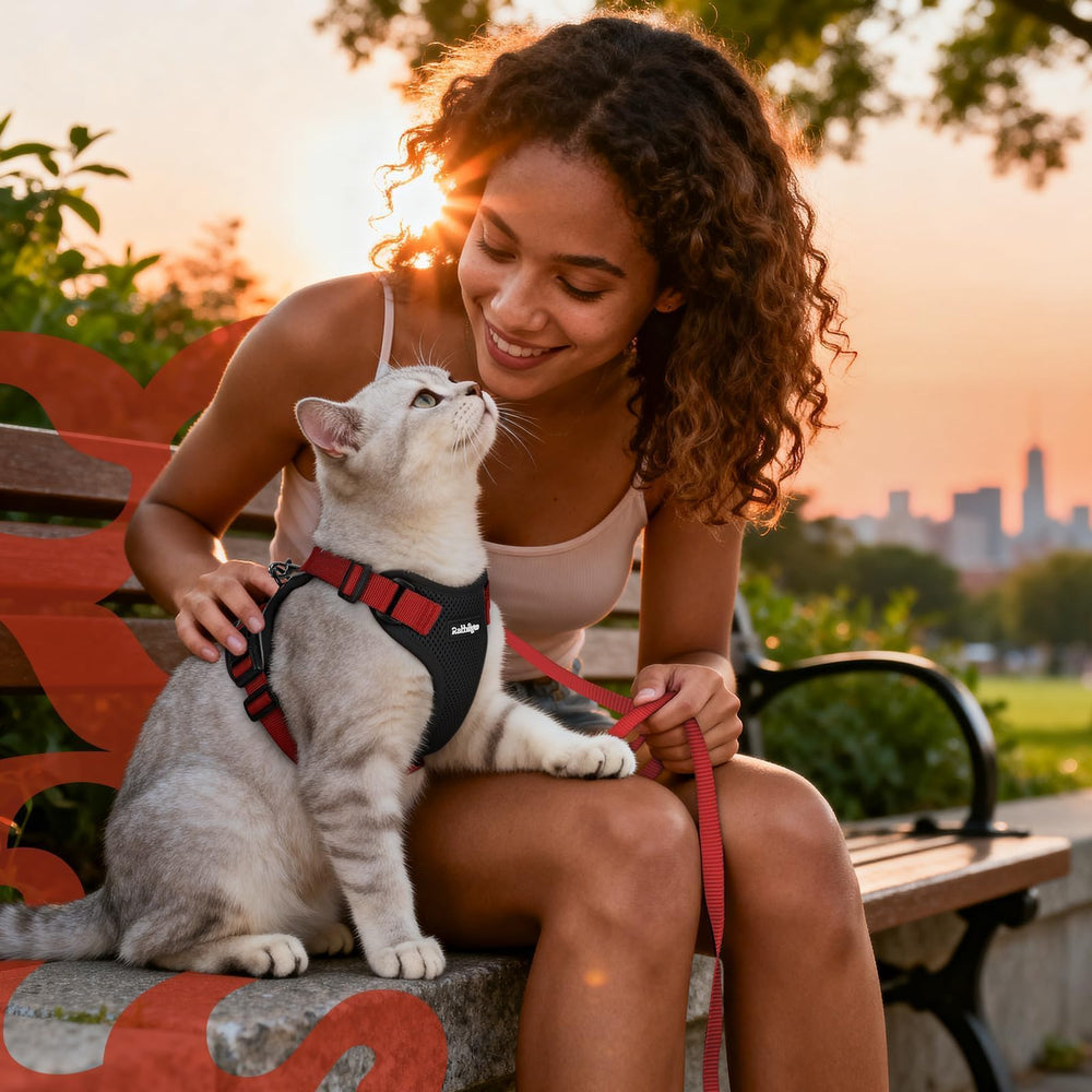 Rabbitgoo universal design fits many breeds and ages for indoor and outdoor use.